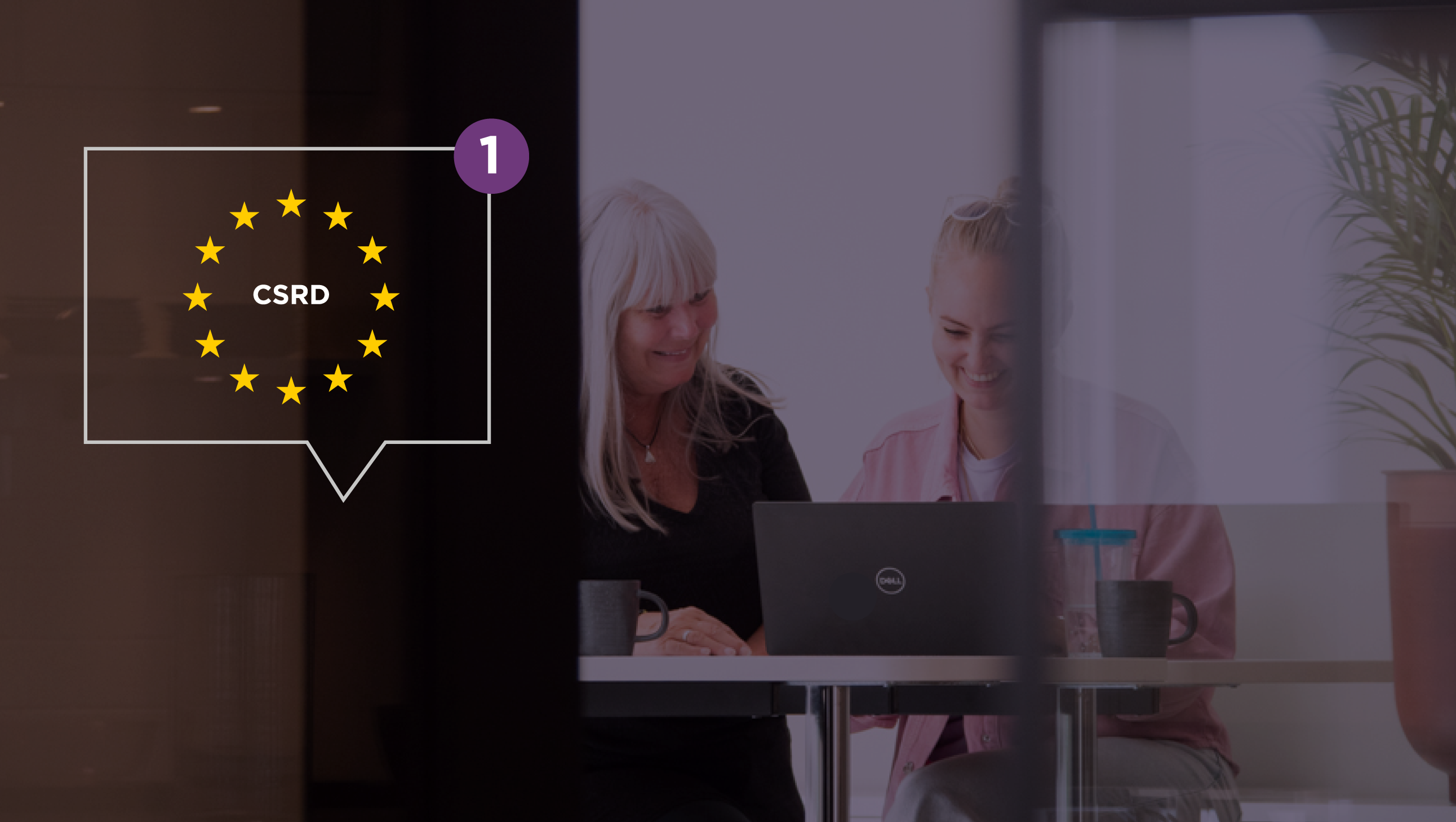 Kollegor som skrattar